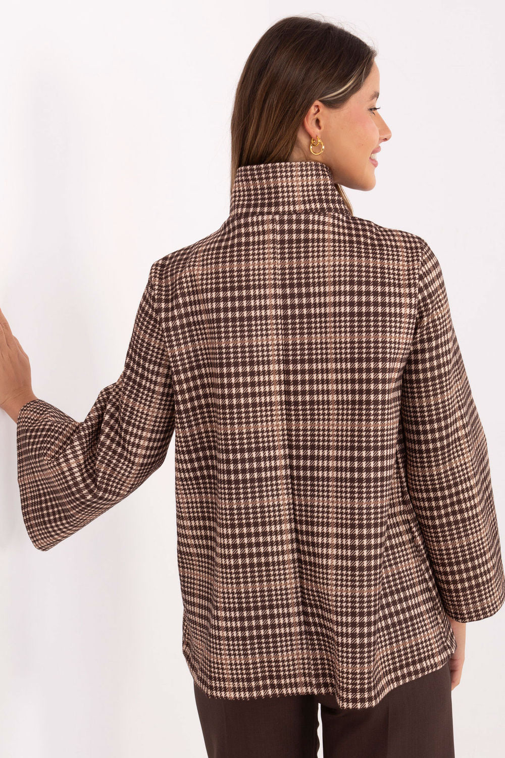 Manteau femme Italy Moda — brun