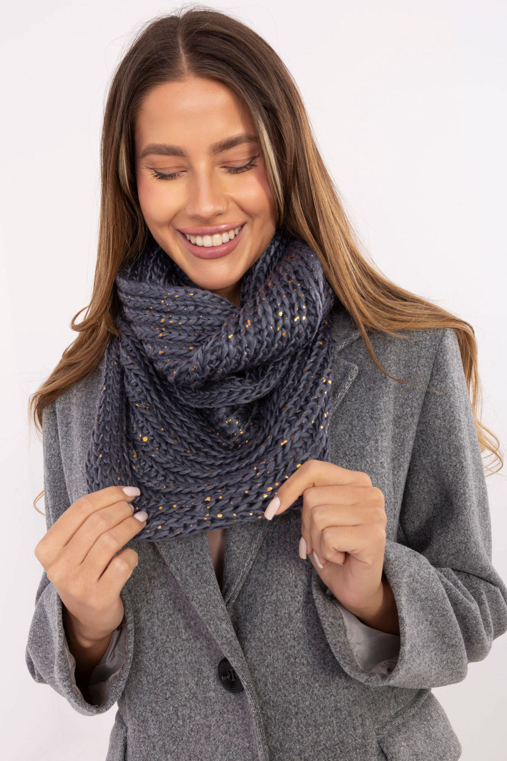 Infinity Écharpe femme AT — gris