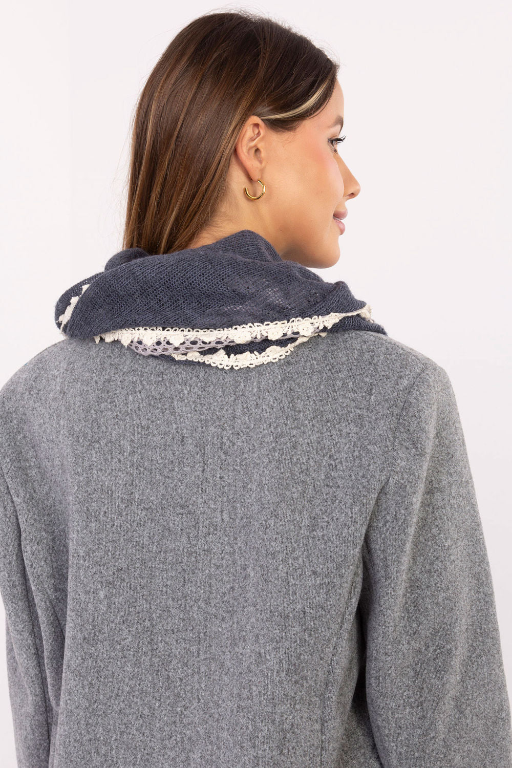 Foulard femme AT — bleu