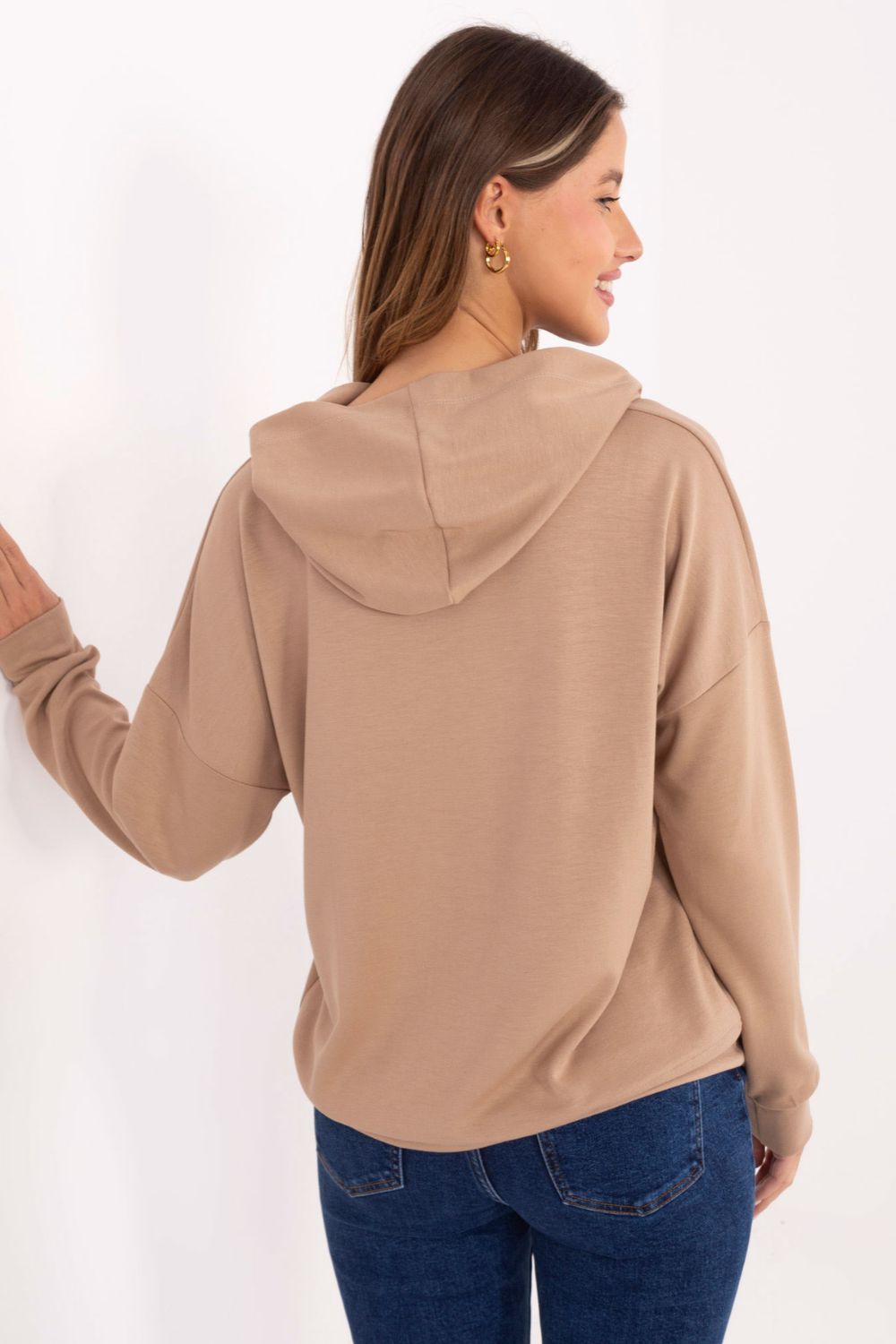 T-shirt femme Relevance Sweatshirt Sweatshirt — beige