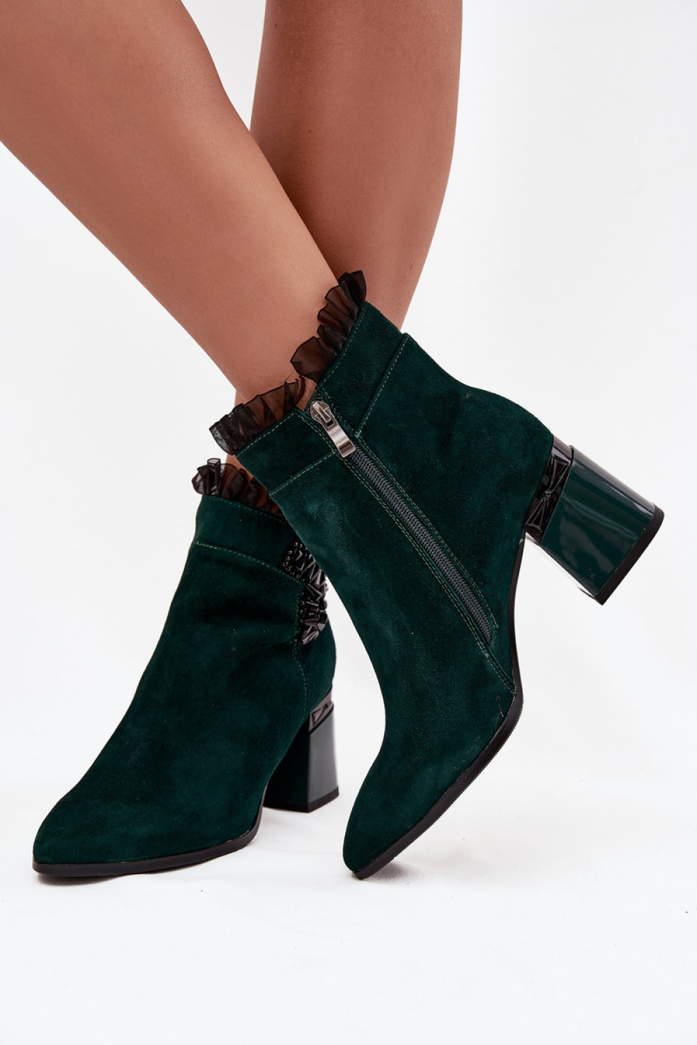 Bottes femme Step in style À Talons À — vert