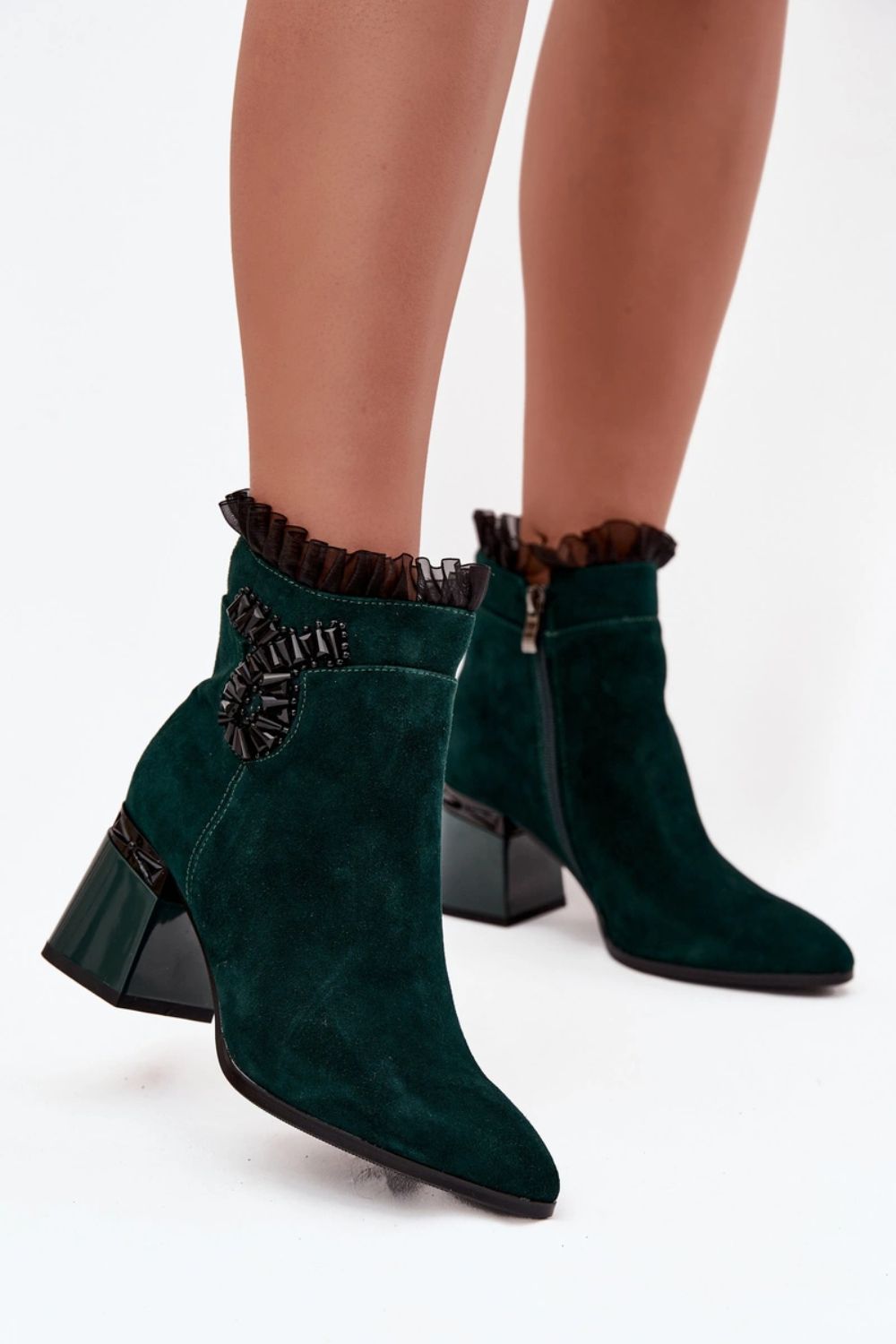 Bottes femme Step in style À Talons À — vert