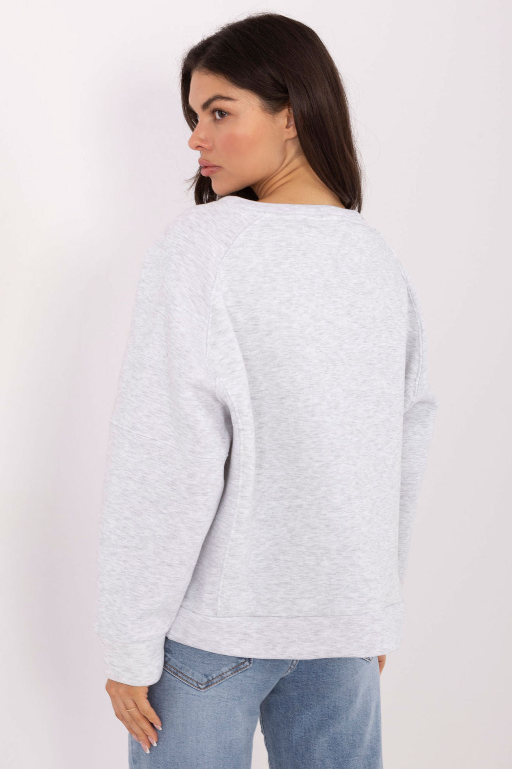 T-shirt femme Factory Price Sweatshirt Sweatshirt — gris
