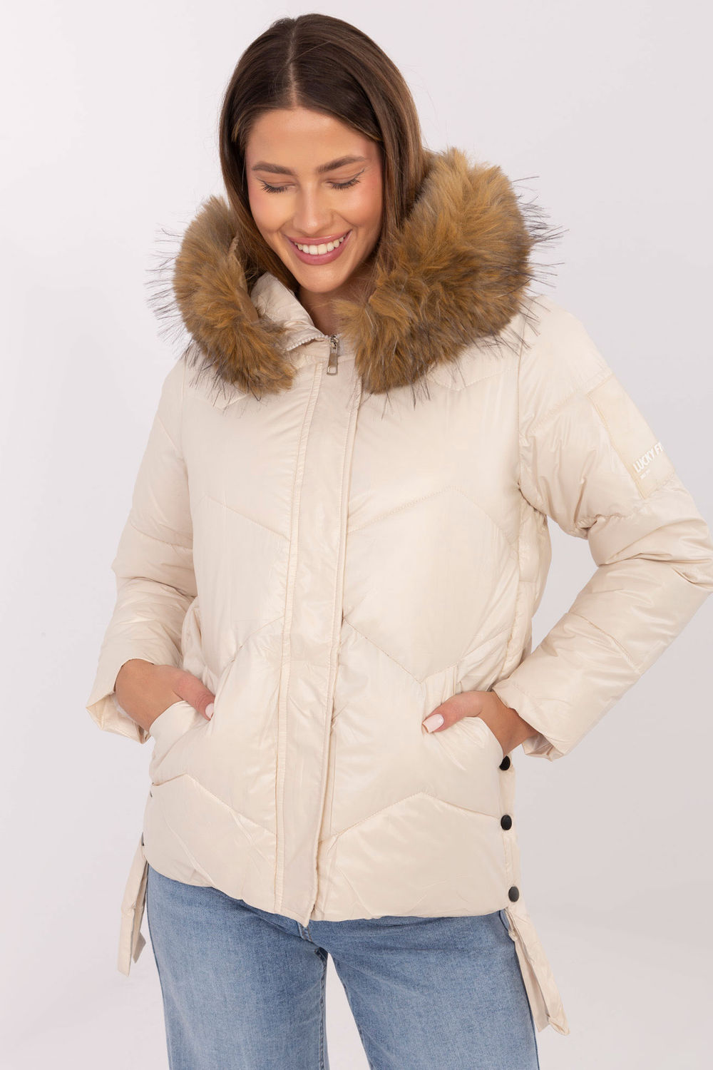 Veste femme MBM — beige