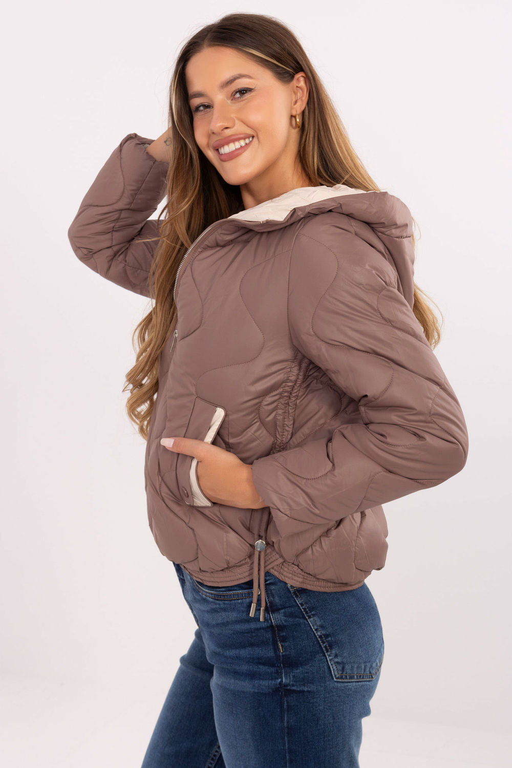 Veste femme MBM — brun