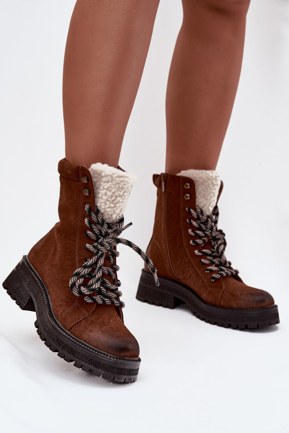 Bottes femme Step in style Trappeur Trappeur — brun