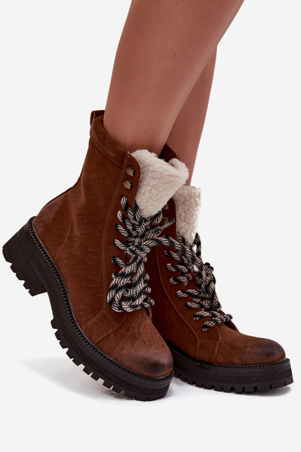 Bottes femme Step in style Trappeur Trappeur — brun