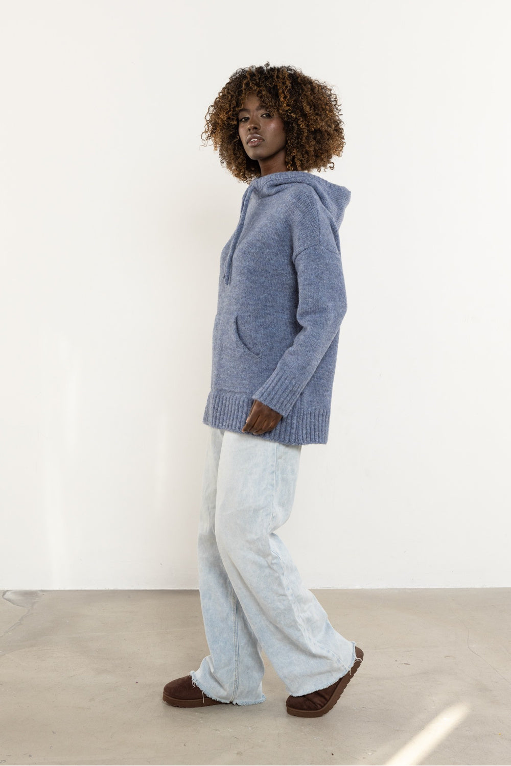 Pull femme awama Chandail Chandail — bleu
