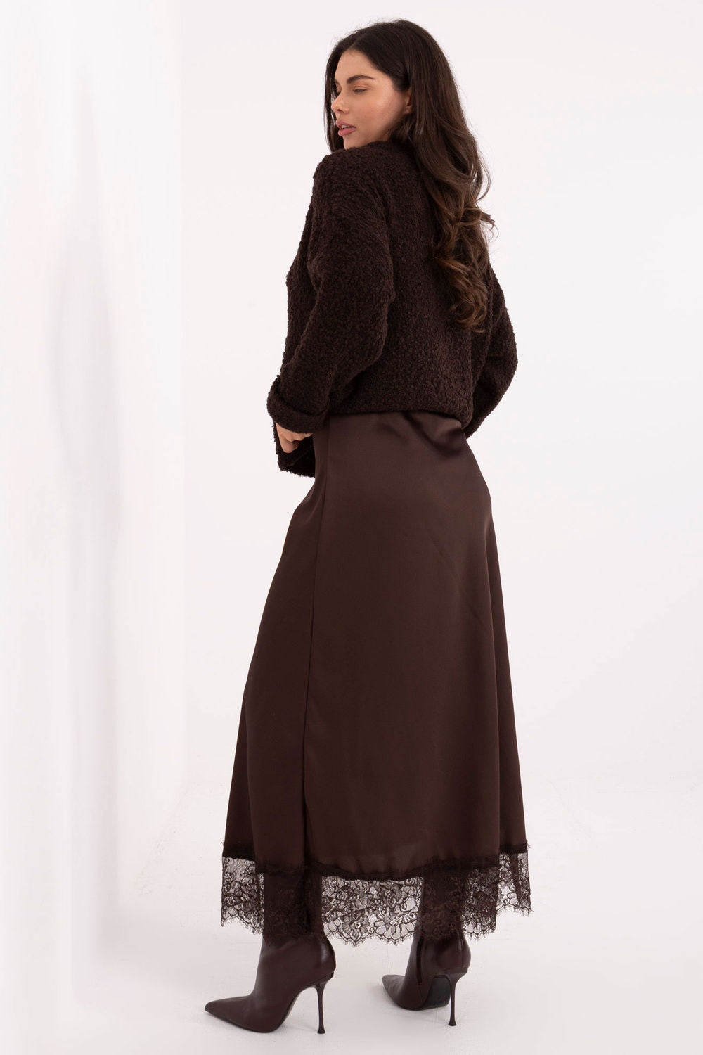 Jupe femme Rue Paris Longue Longue — brun