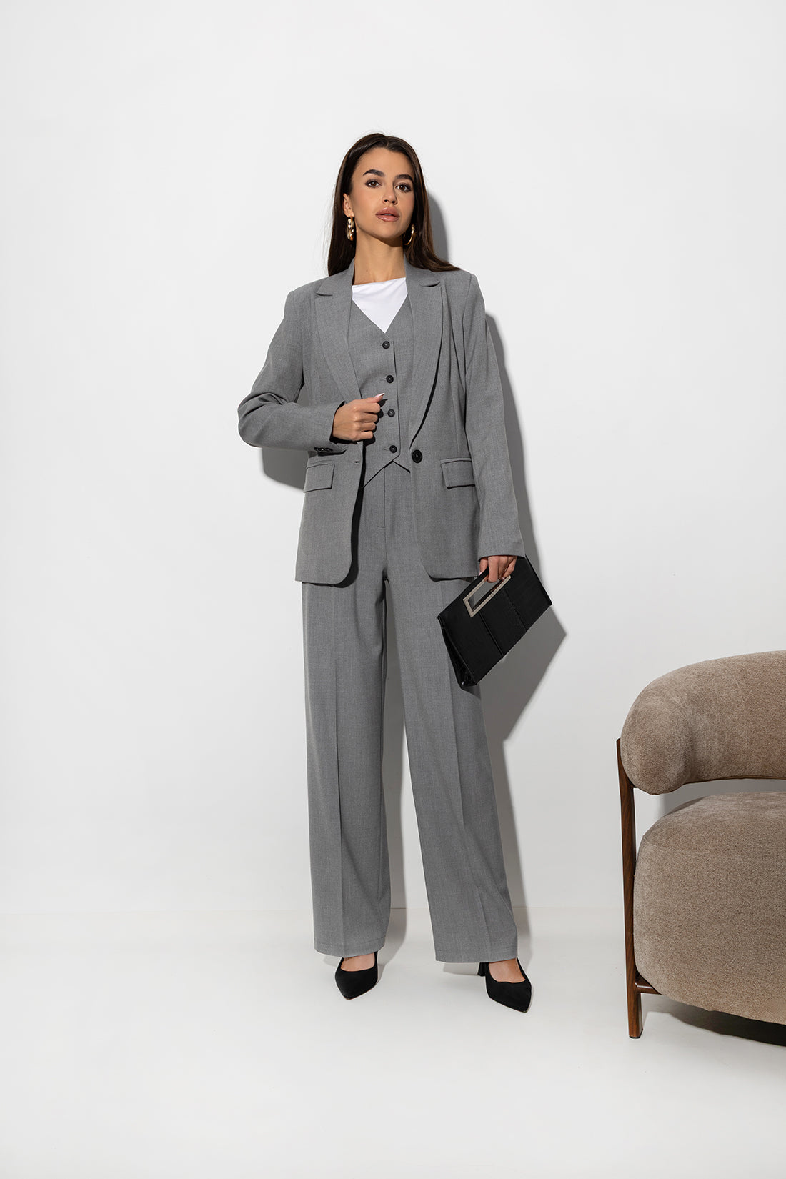 Veste femme Cabba — gris
