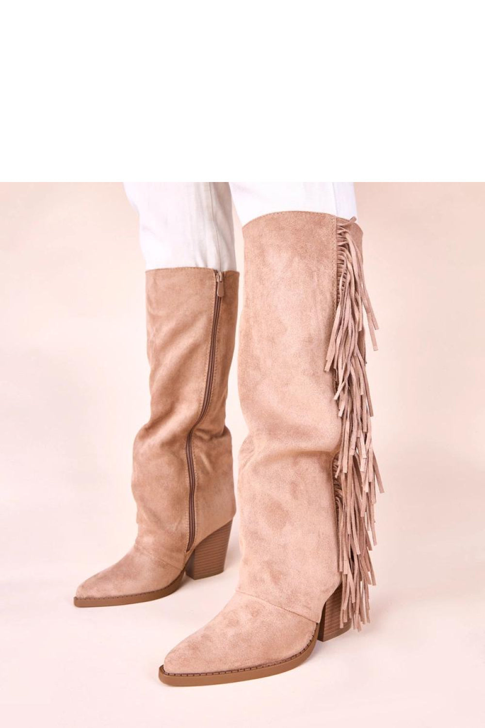 Bottes femme Solea À Talons À — beige