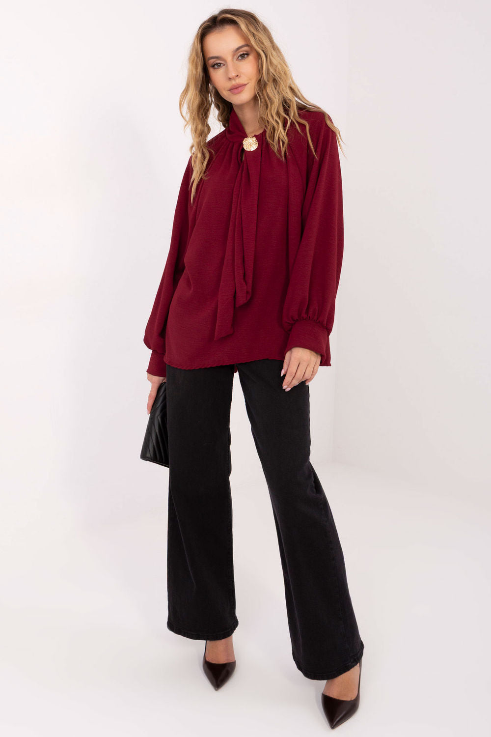 Blouse femme Italy Moda Chemisier Chemisier — rouge