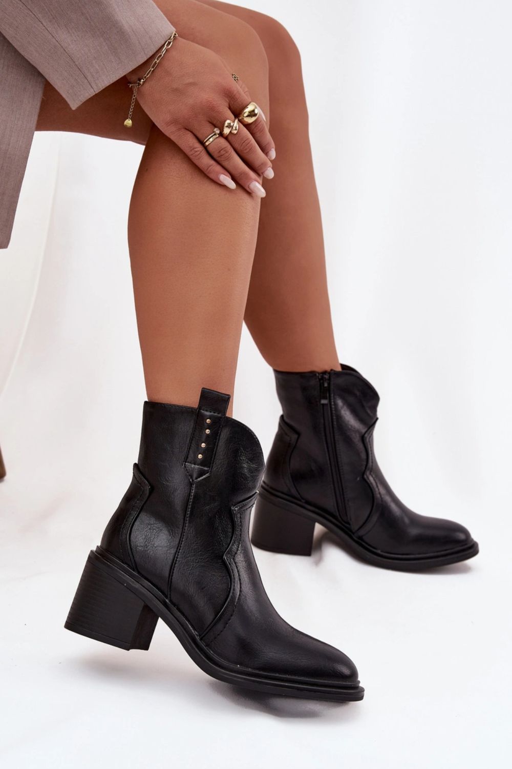 Bottes femme Step in style À Talons À — noir