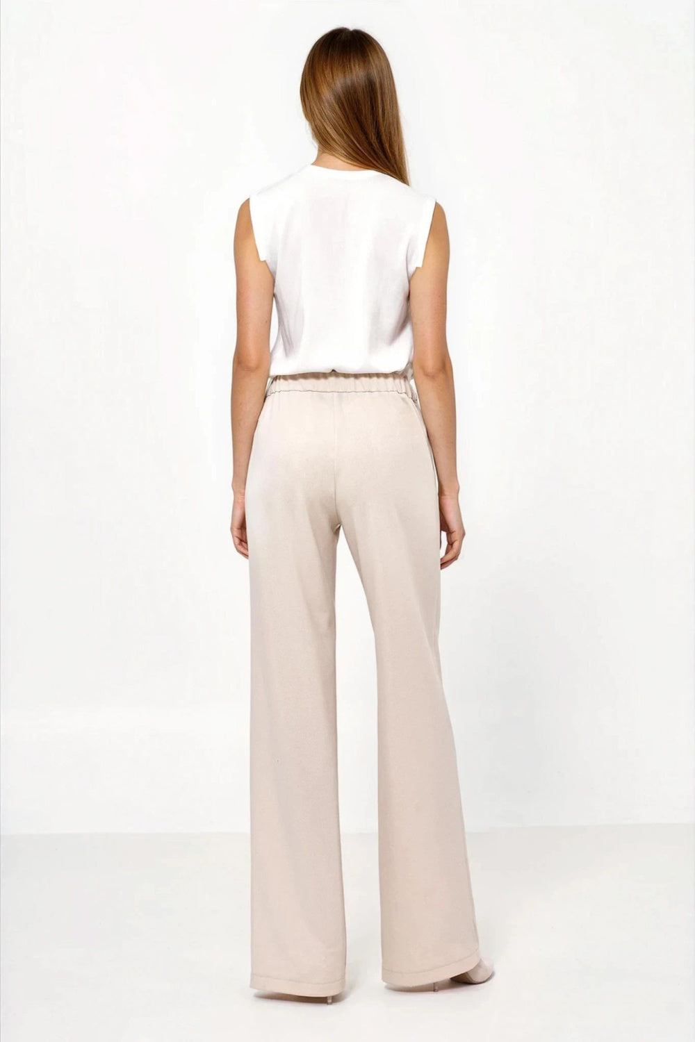 Chaussures à talons femme Nife Pantalon Pantalon — beige