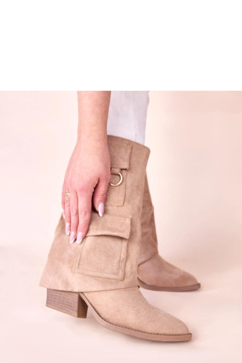 Bottes femme Solea À Talons À — beige