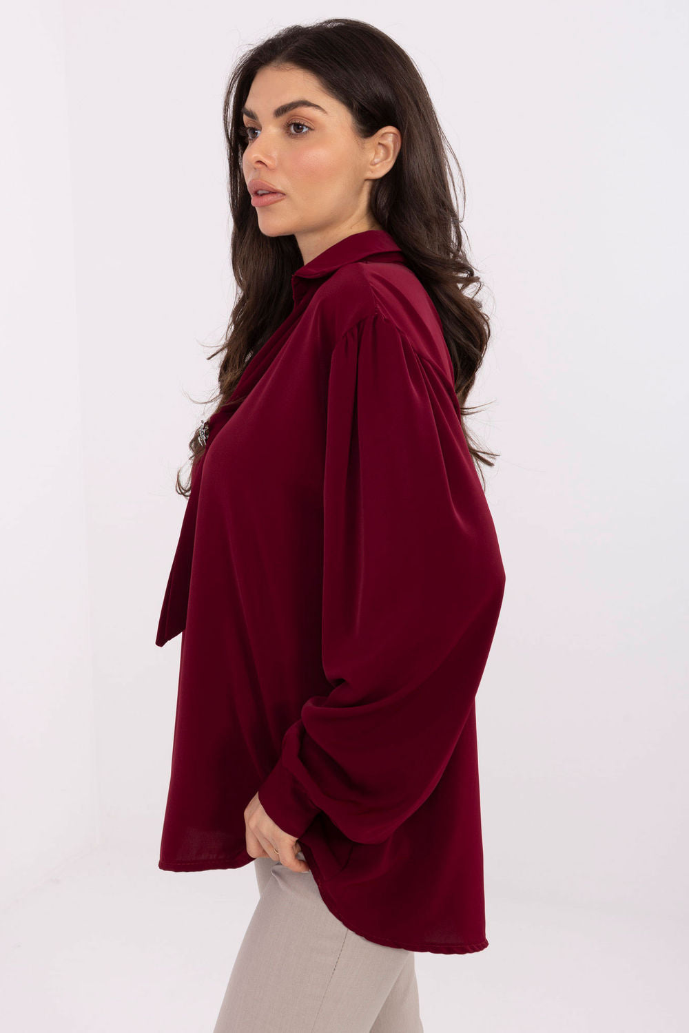 Blouse femme Factory Price Chemisier Chemisier — rouge