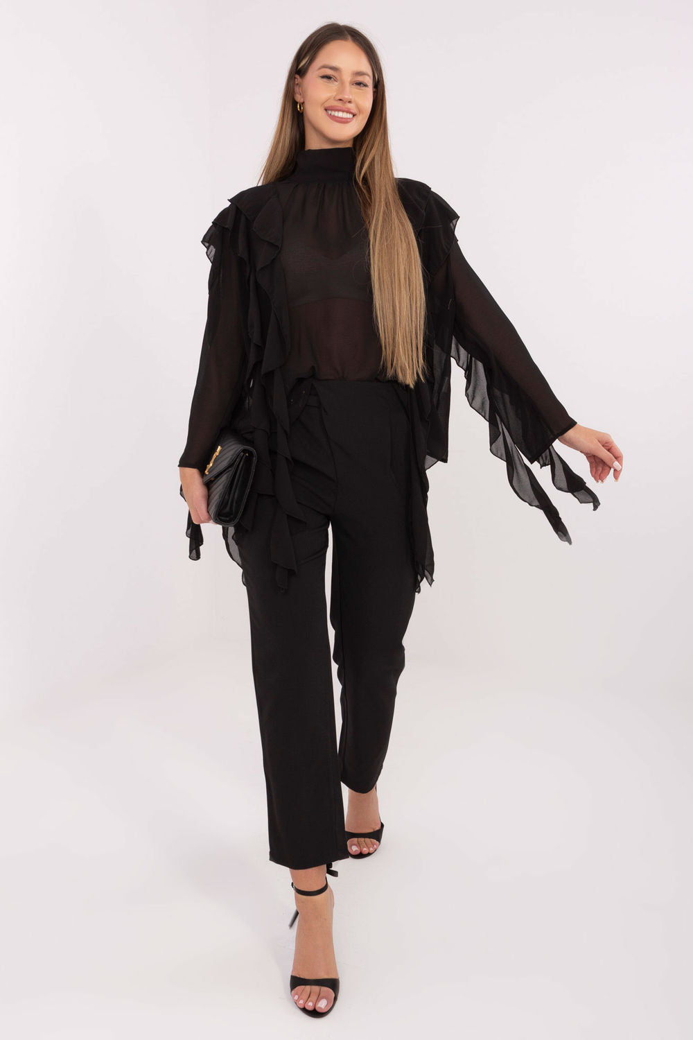 Blouse femme Factory Price Chemisier Chemisier — noir