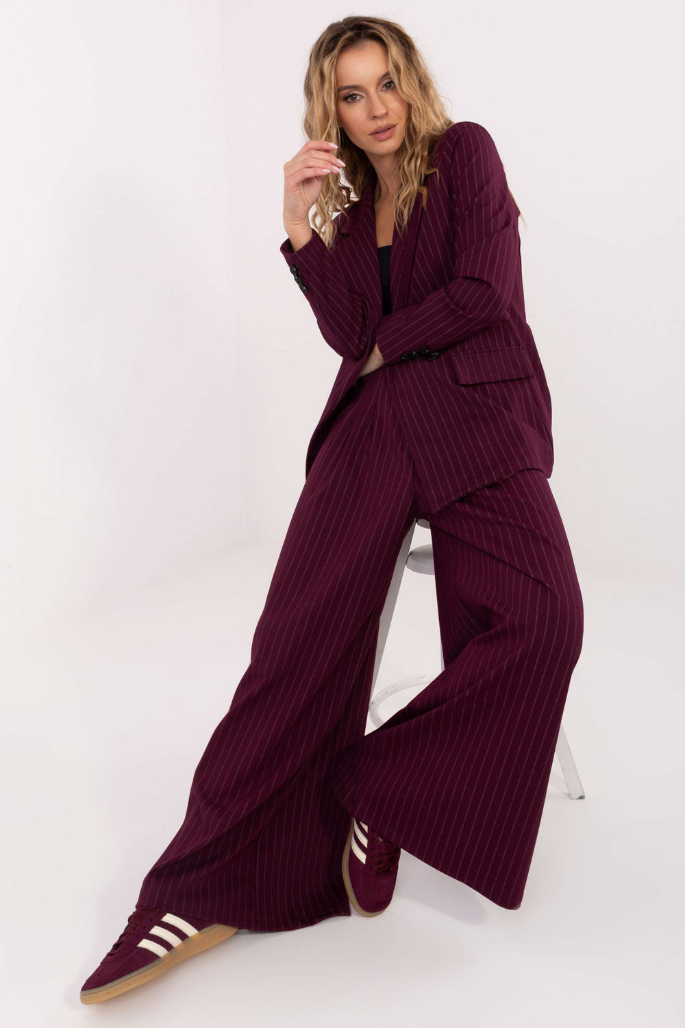 Chaussures à talons femme Rue Paris Pantalon Pantalon — rouge