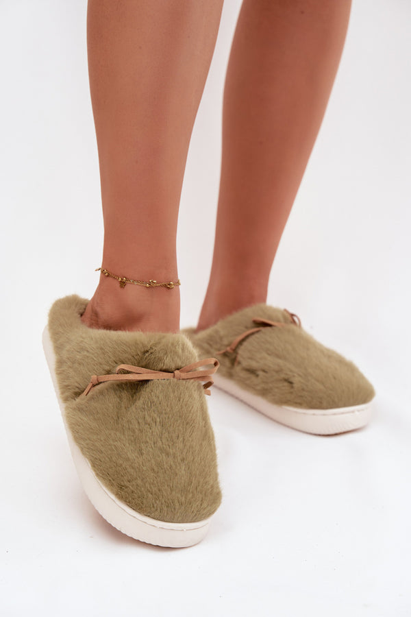 Pantalon femme Step in style Pantoufles Pantoufles — vert