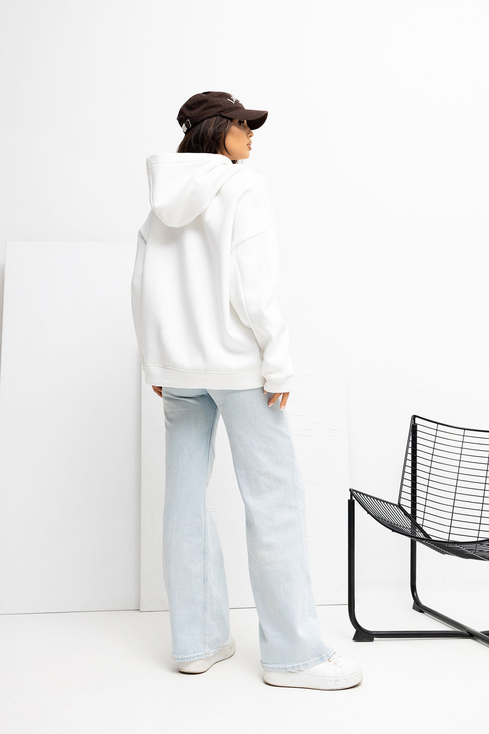 T-shirt femme Rue Paris Sweatshirt Sweatshirt — beige