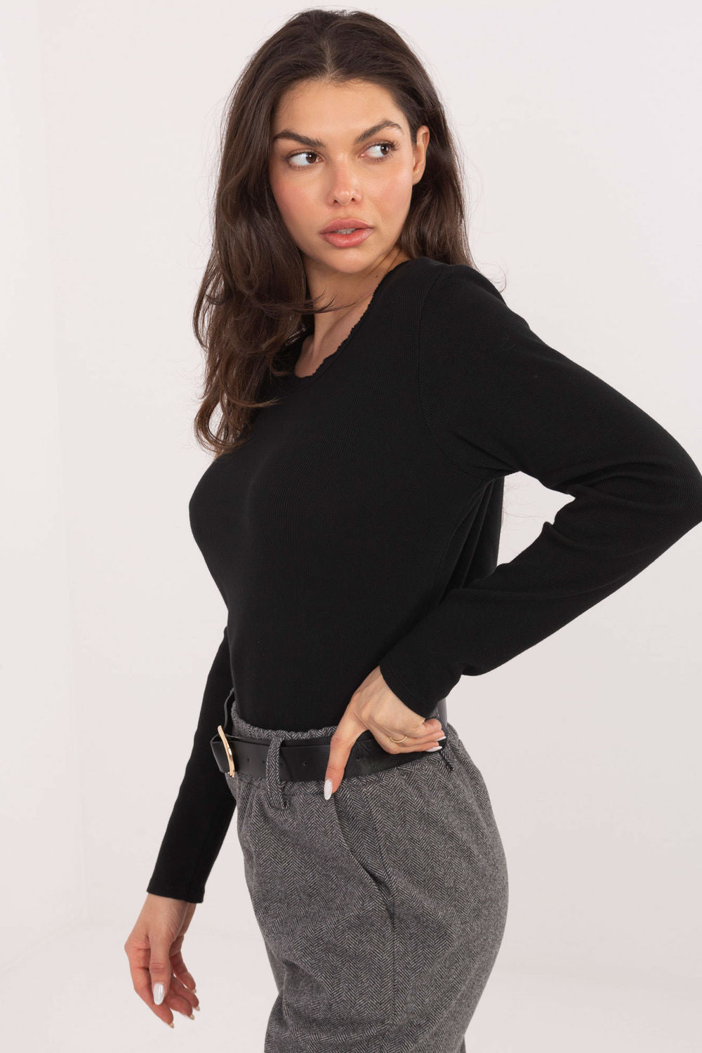Blouse femme Factory Price Chemisier Chemisier — noir