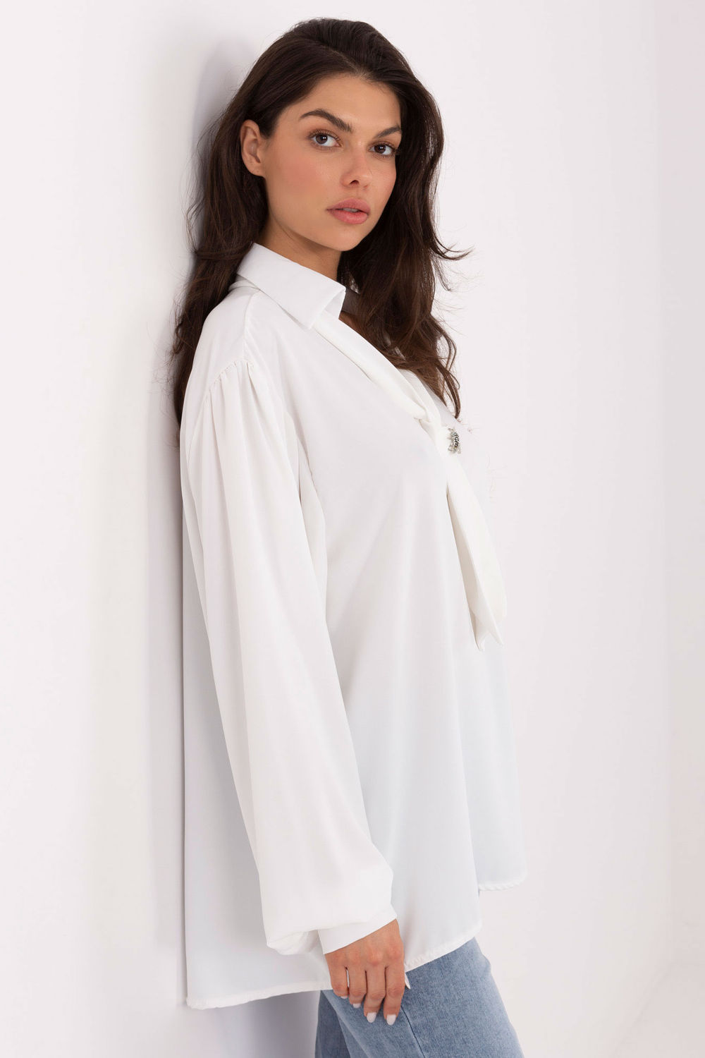 Blouse femme Factory Price Chemisier Chemisier — blanc