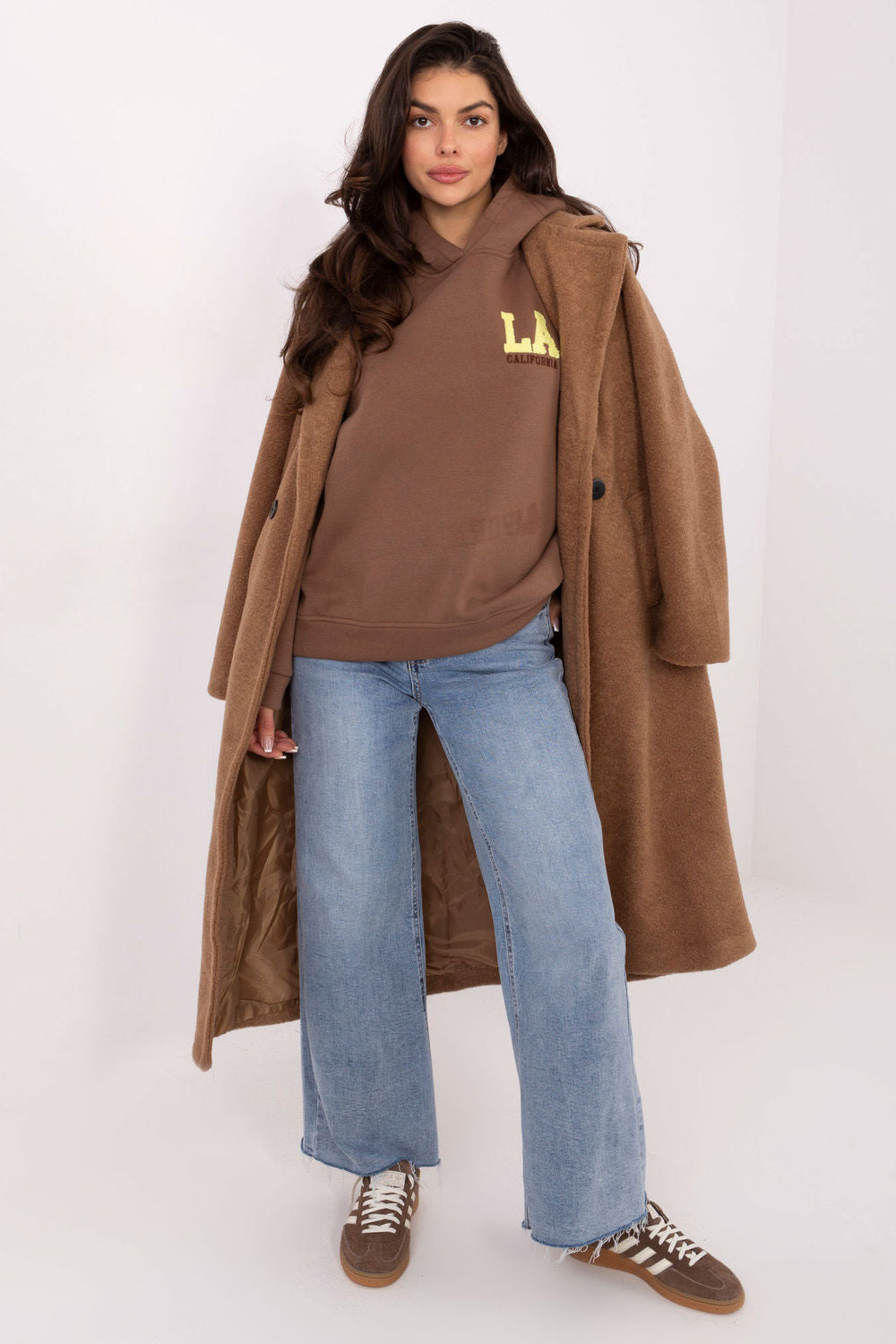 T-shirt femme Factory Price Sweatshirt Sweatshirt — beige
