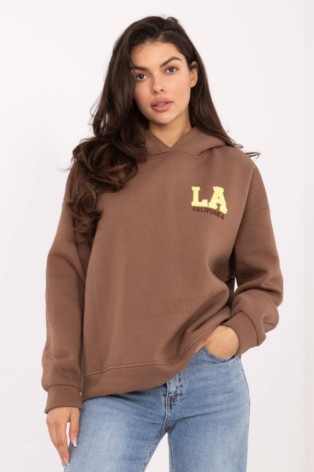 T-shirt femme Factory Price Sweatshirt Sweatshirt — beige