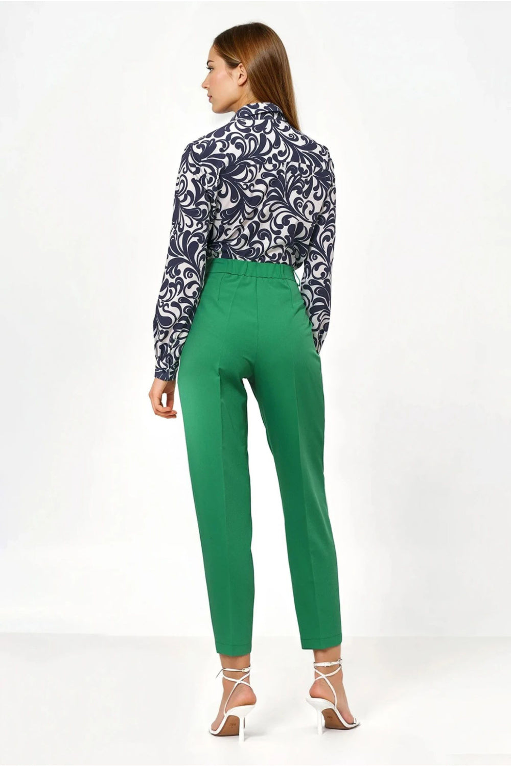 Chaussures à talons femme Nife Pantalon Pantalon — vert