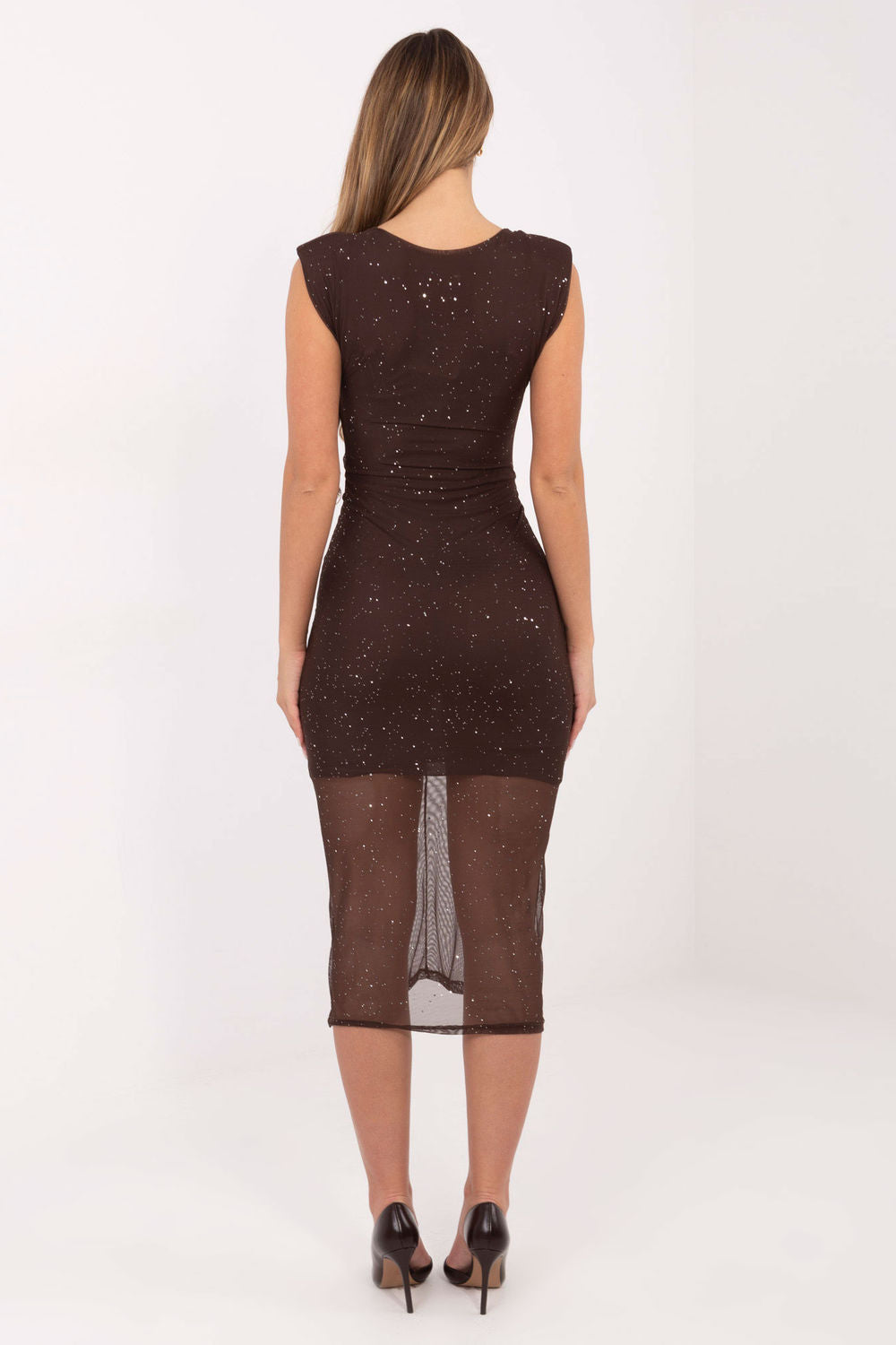 Robe femme Italy Moda De Soirée De — brun