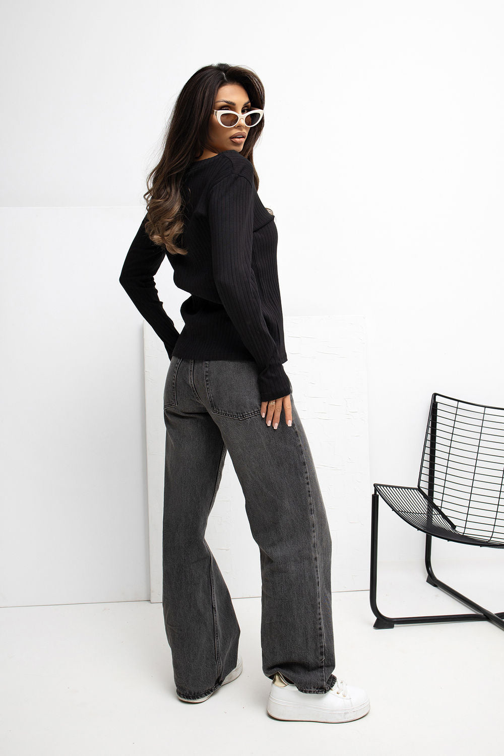 Blouse femme Rue Paris Chemisier Chemisier — noir