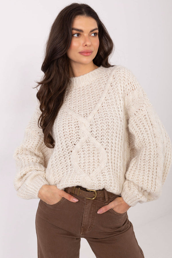 Pull femme Factory Price Chandail Chandail — beige