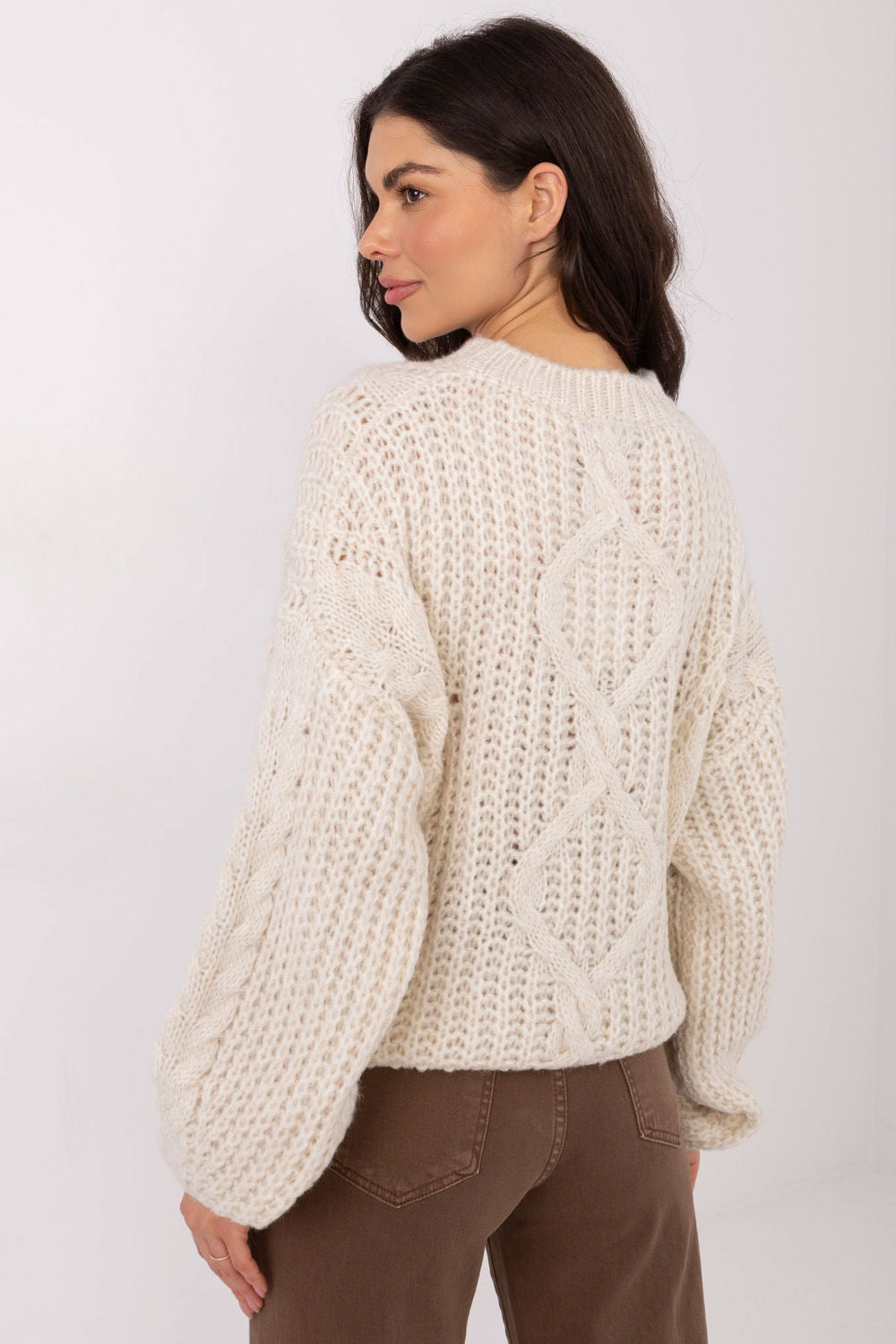 Pull femme Factory Price Chandail Chandail — beige