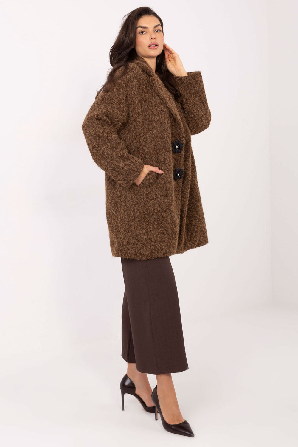 Manteau femme Factory Price — brun