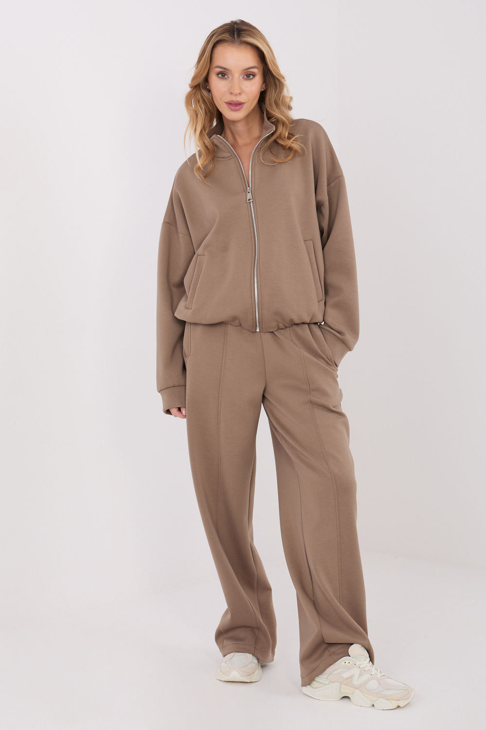 T-shirt femme Factory Price Sweatshirt Sweatshirt — beige