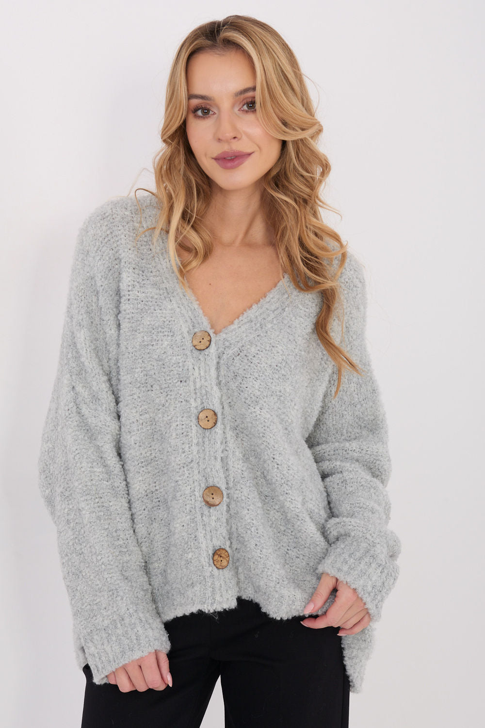 Cardigan femme Factory Price — gris