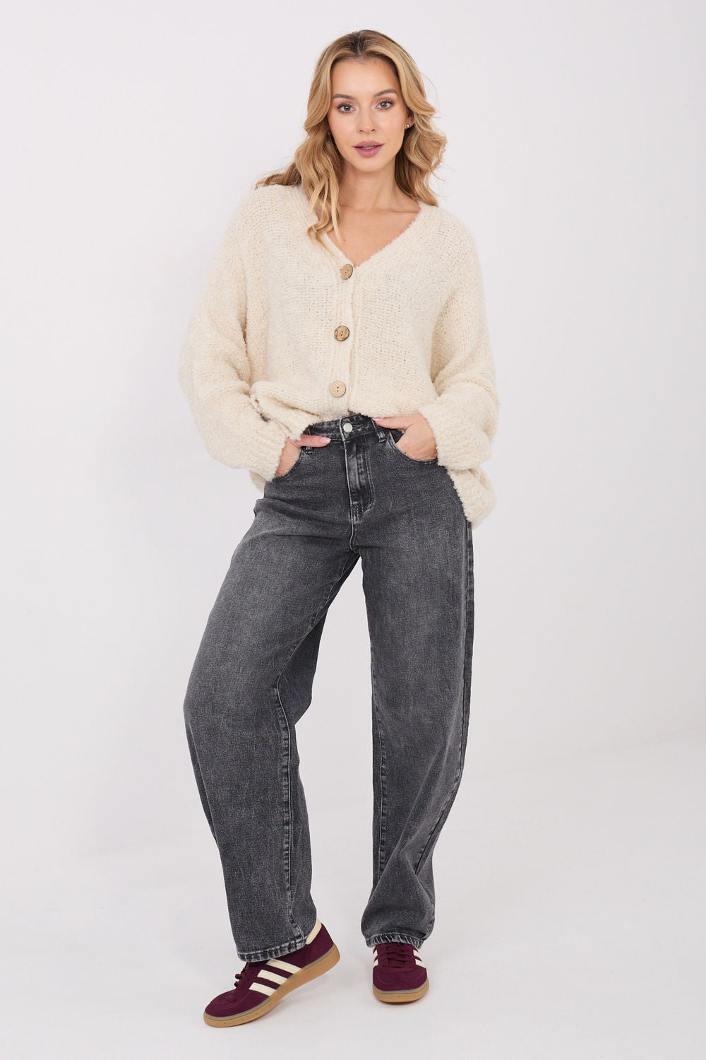 Cardigan femme Factory Price — beige