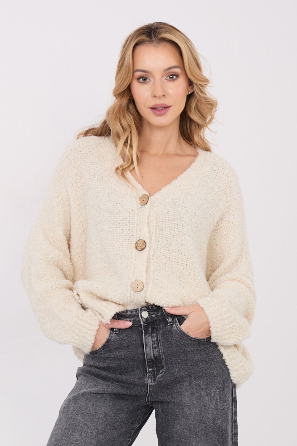 Cardigan femme Factory Price — beige