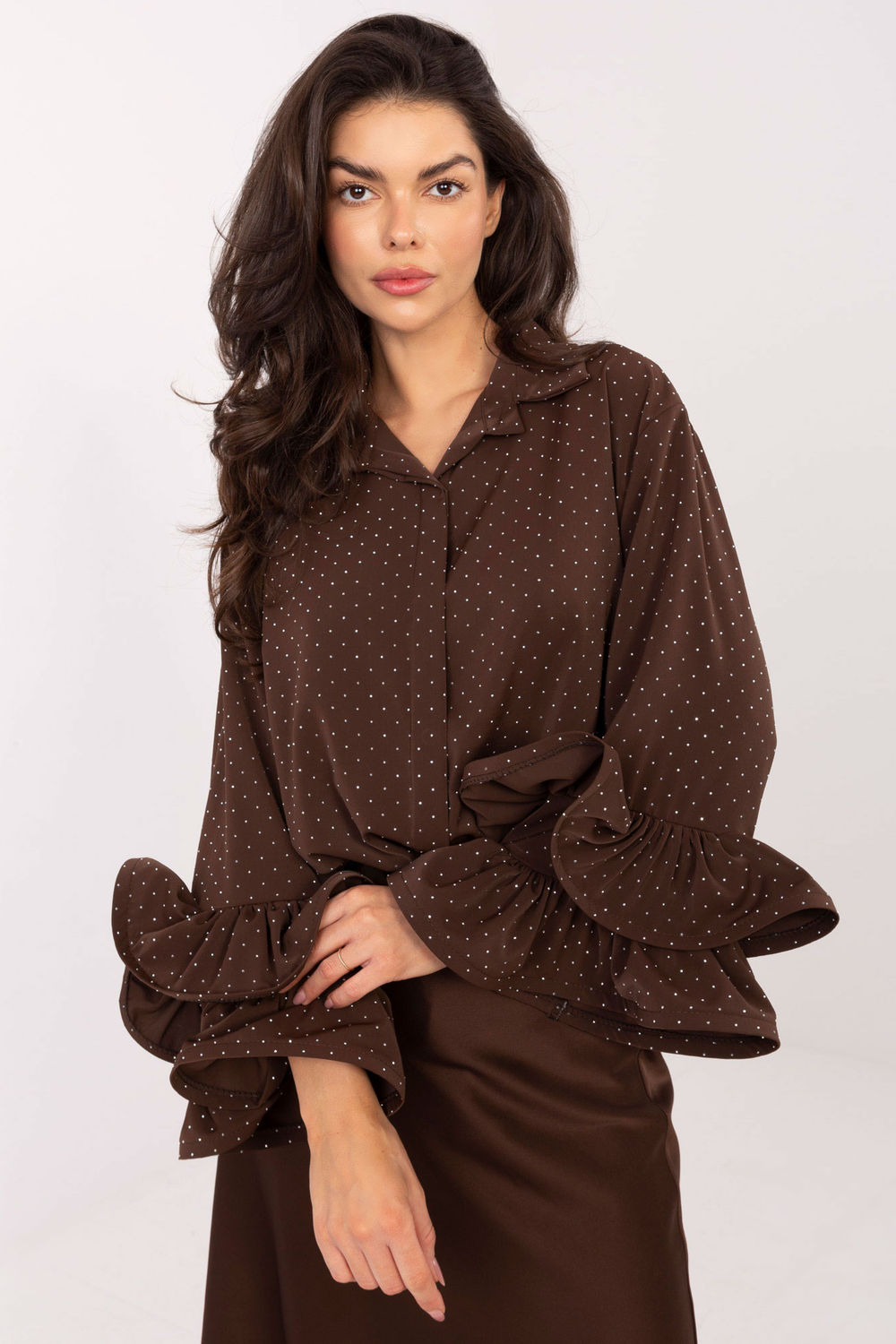 Blouse femme Italy Moda — brun