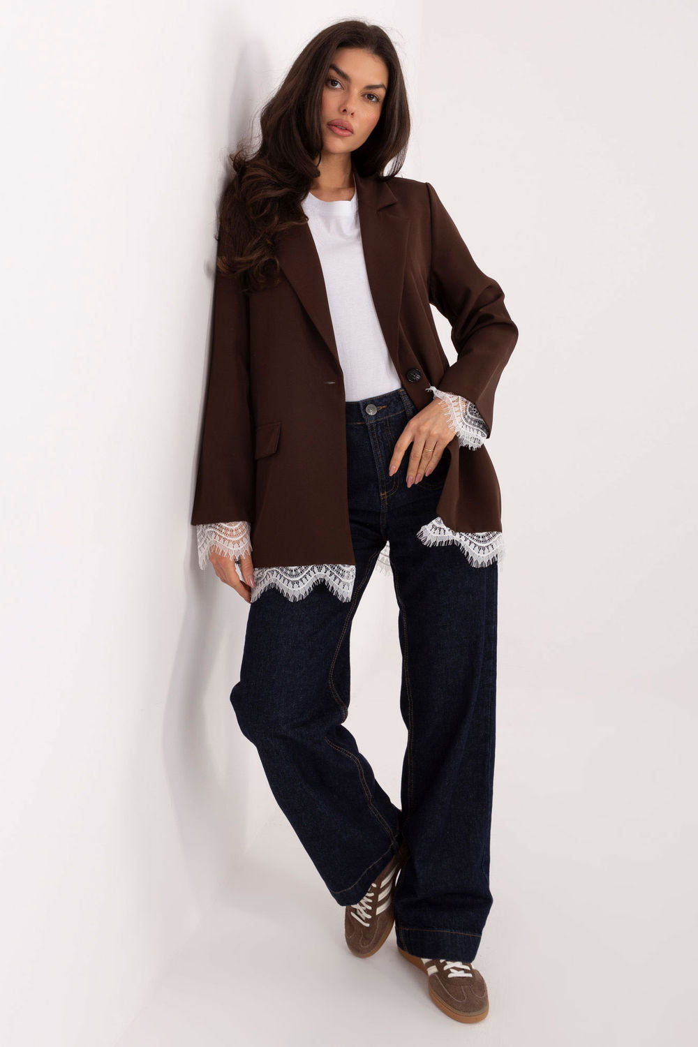 Veste femme Italy Moda — brun