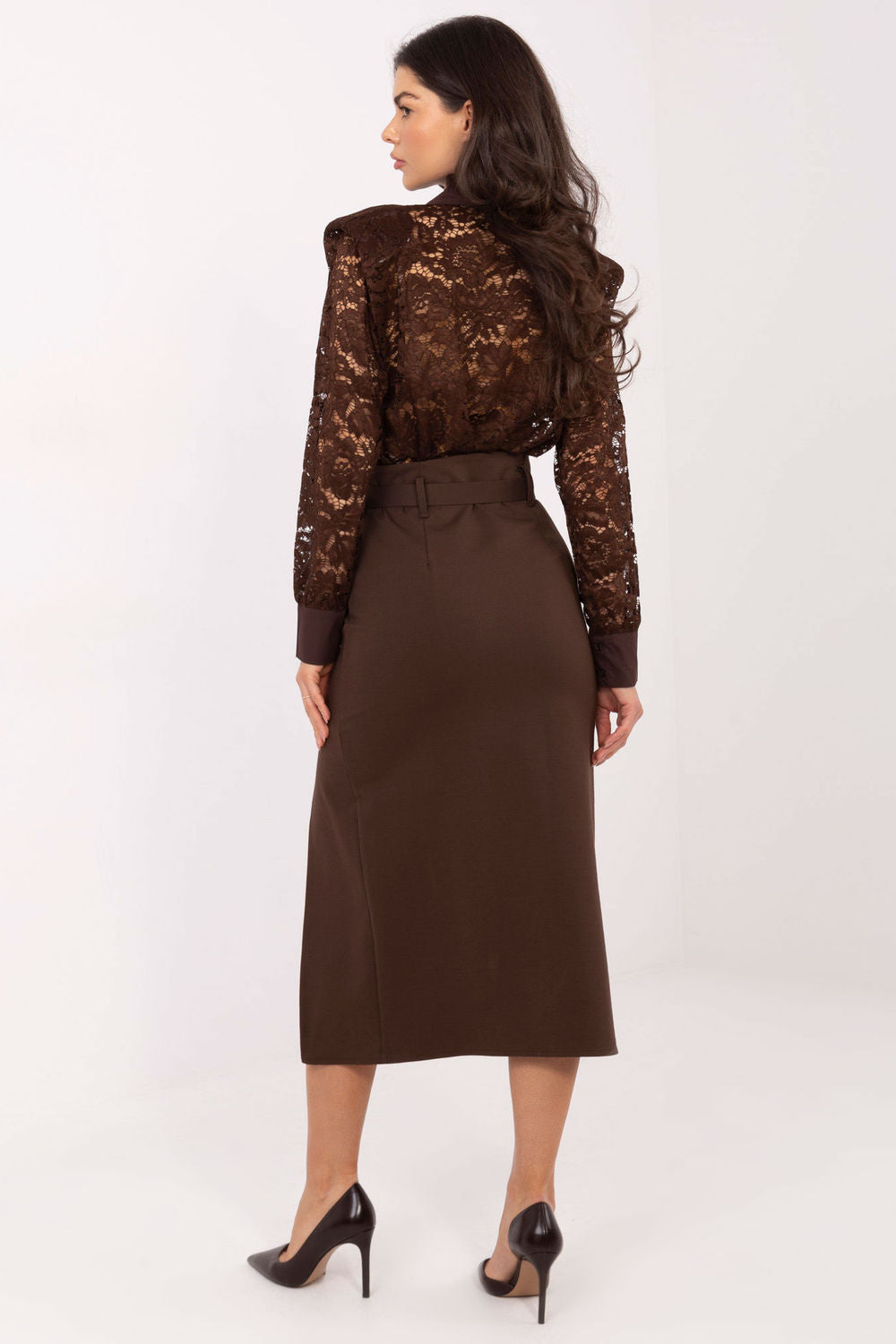 Jupe femme Rue Paris — brun