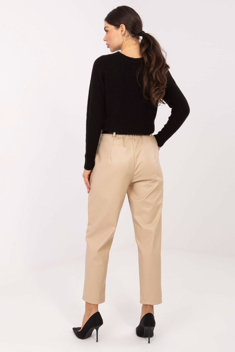 Chaussures à talons femme Rue Paris Pantalon Pantalon — brun