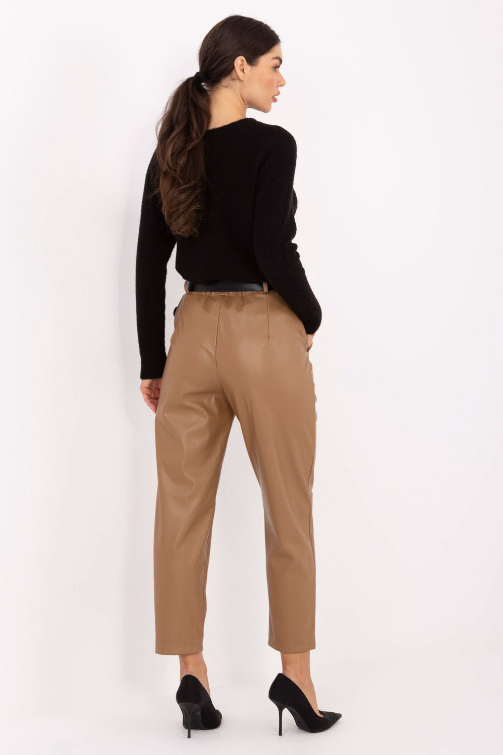 Chaussures à talons femme Rue Paris Pantalon Pantalon — brun