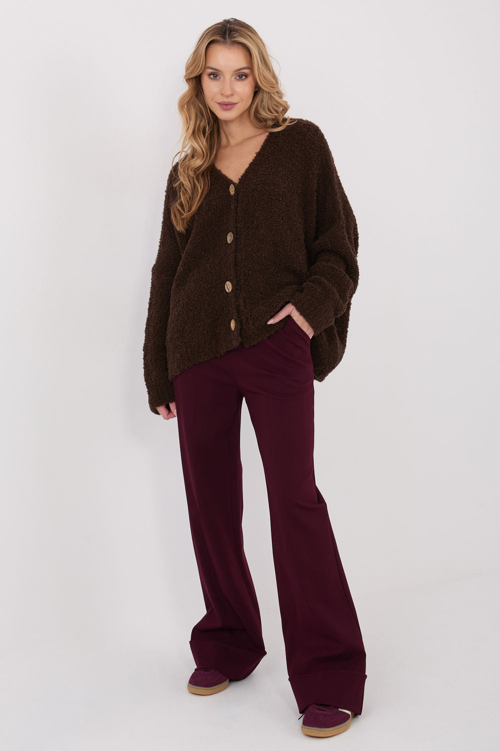 Chaussures à talons femme Rue Paris Pantalon Pantalon — rouge