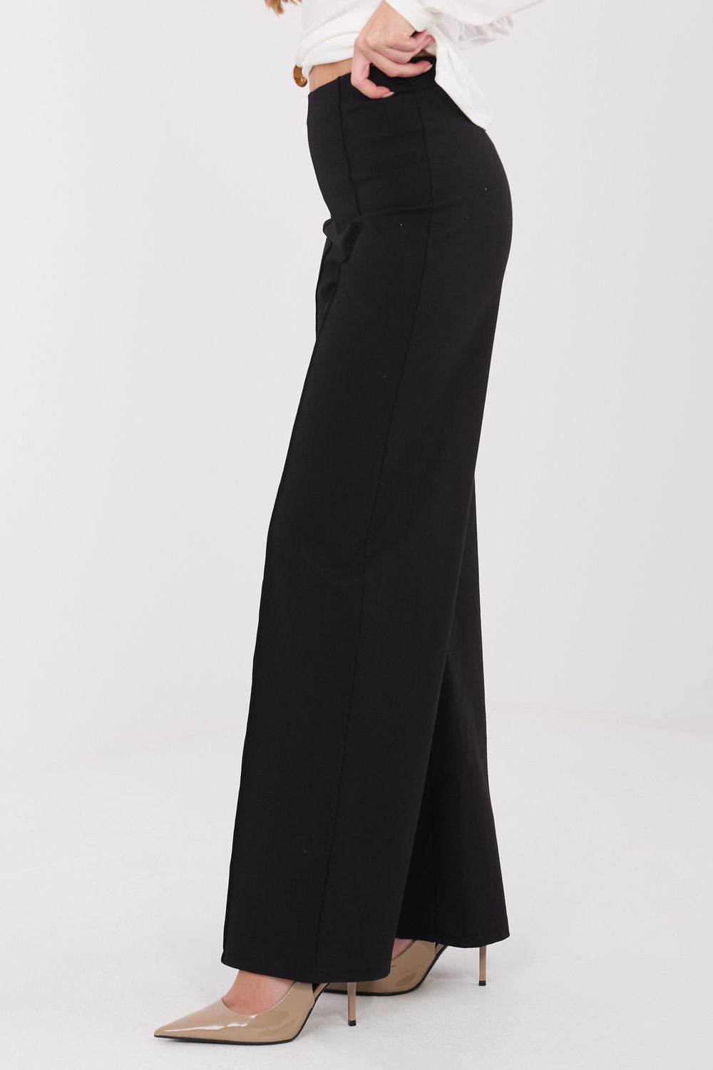 Chaussures à talons femme Rue Paris Pantalon Pantalon — noir