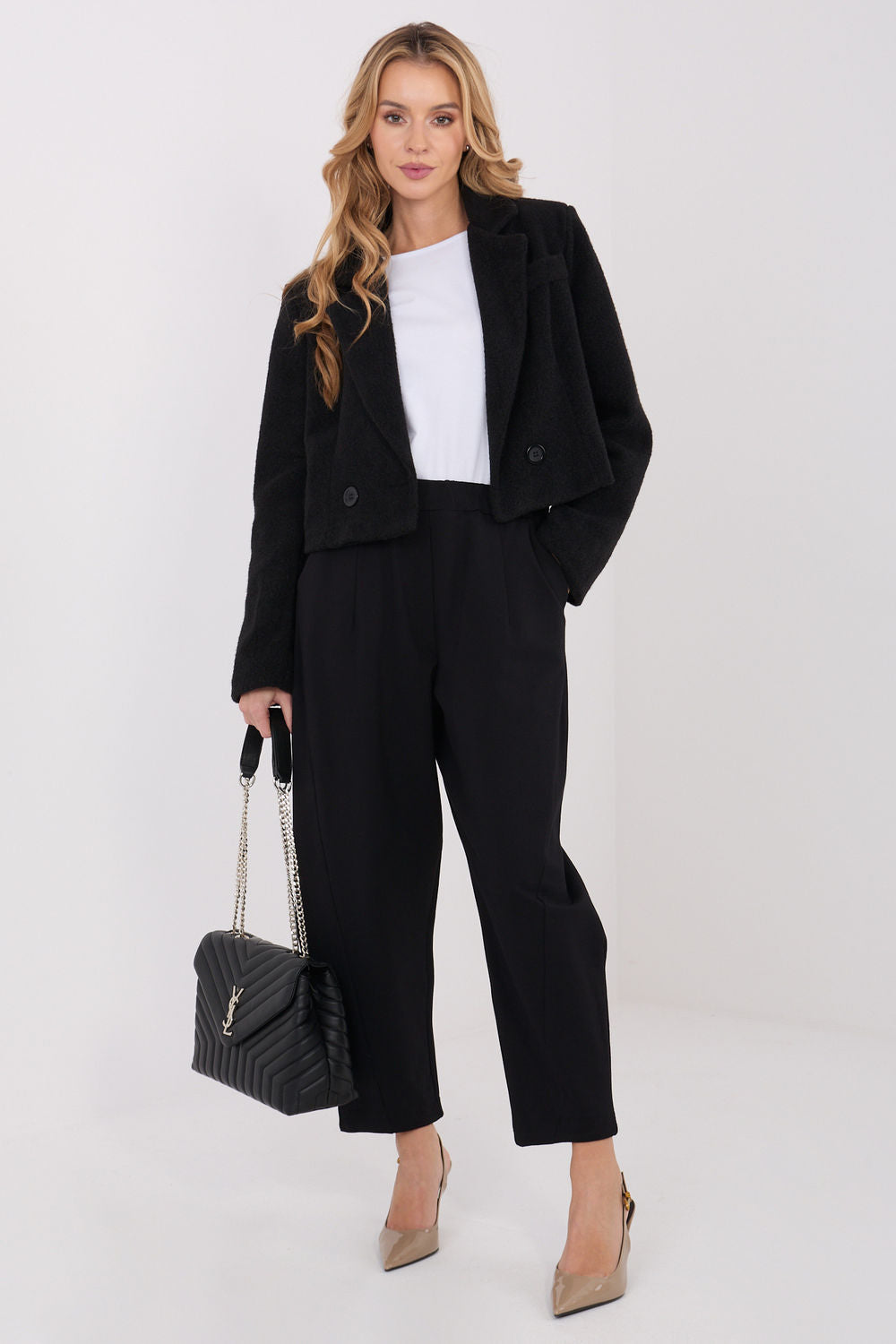 Chaussures à talons femme Rue Paris Pantalon Pantalon — noir