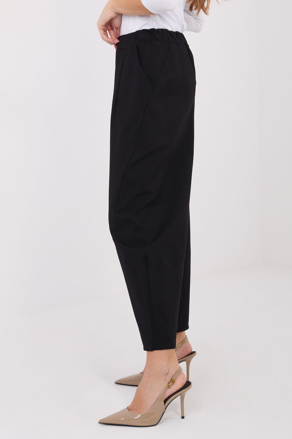 Chaussures à talons femme Rue Paris Pantalon Pantalon — noir