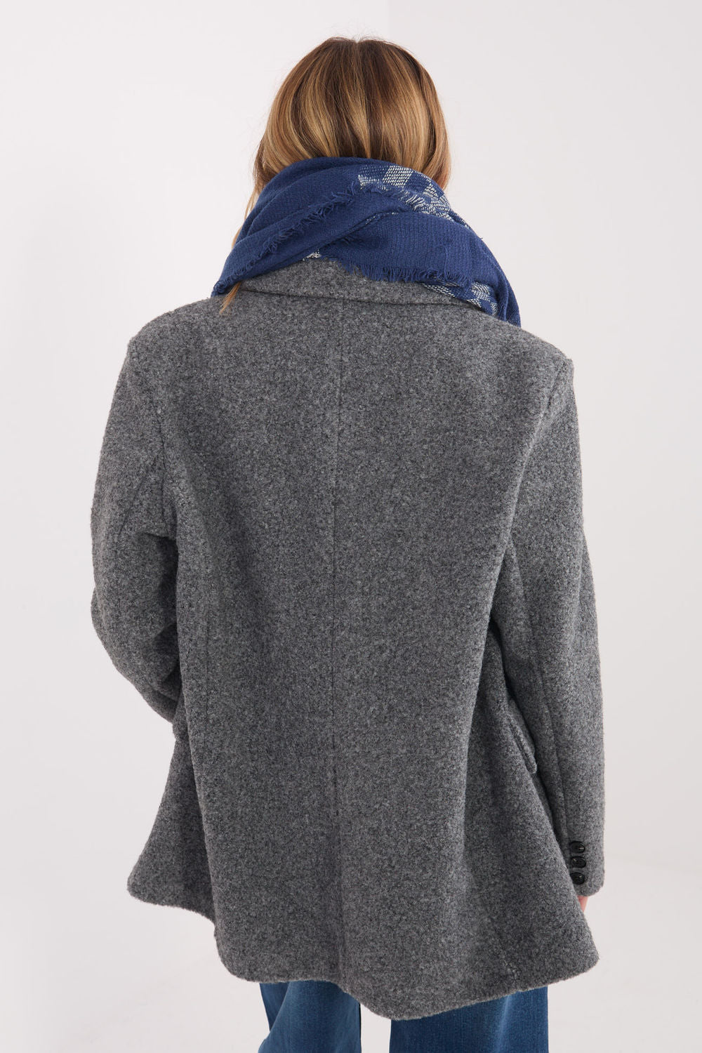Châle femme AT — bleu marine
