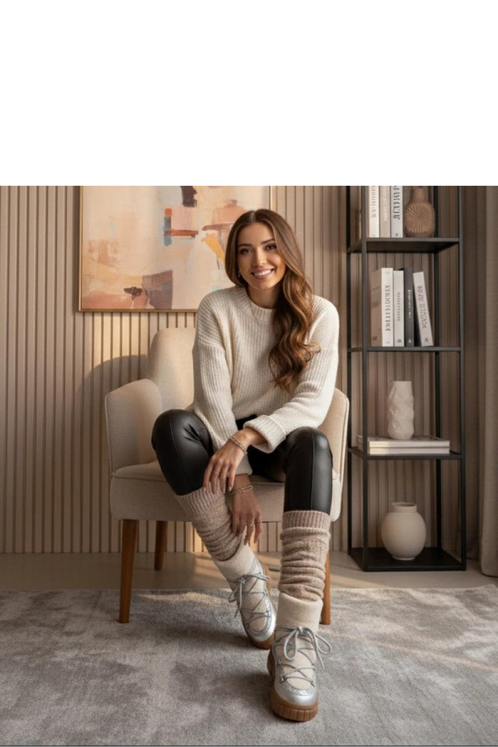 Bottes femme Solea De Neige De — gris