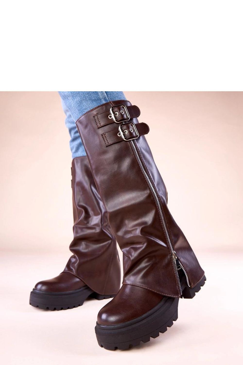Bottes femme Solea À Plateforme À — brun